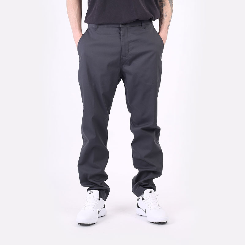 мужские серые брюки Nike Dri-FIT UV Slim-Fit Golf Chino Pants DA4130-070 - цена, описание, фото 3
